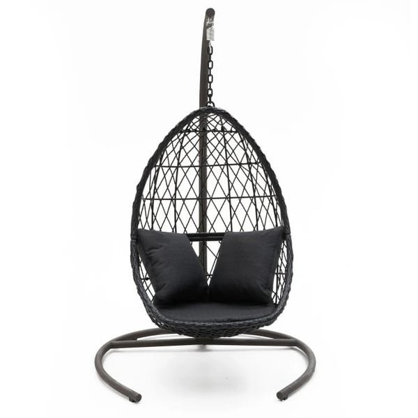 TiramisuBest Capeside Outdoor Wicker Hanging Egg Chair