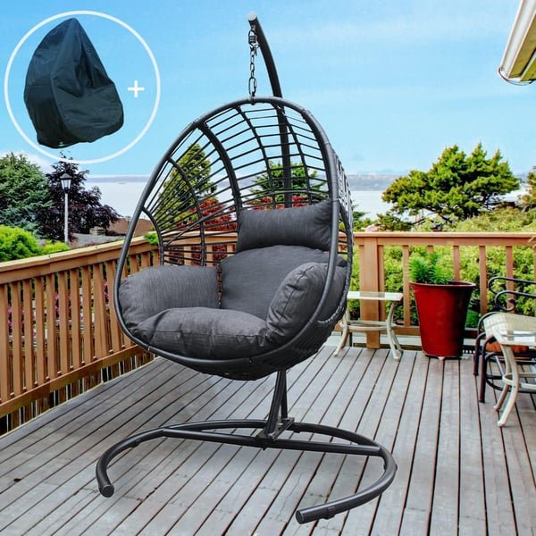 Hanging Egg Chair with Stand
