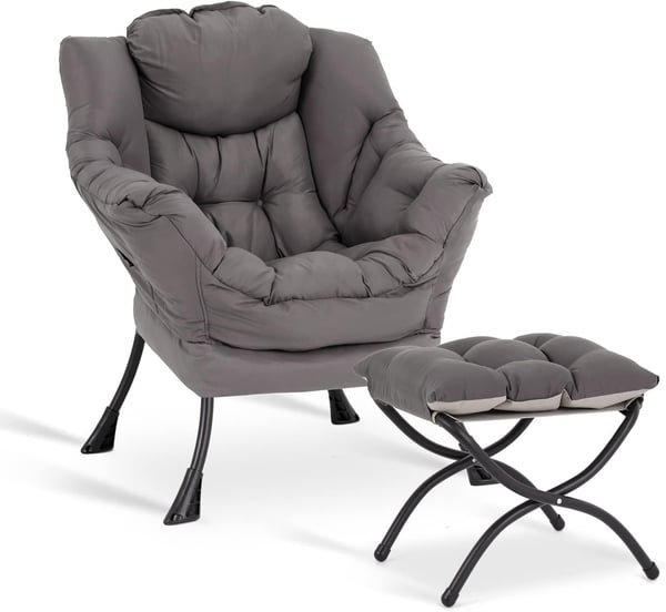 Lazy Chair with Ottoman