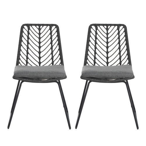 2PCS with 2 Cushions,Gray