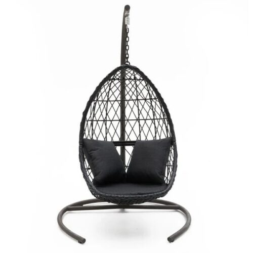 TiramisuBest Capeside Outdoor Wicker Hanging Egg Chair